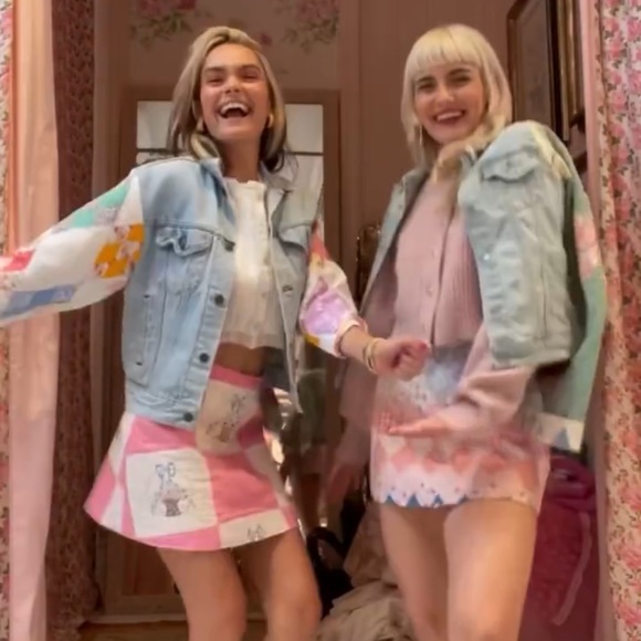 RARE LoveShackFancy Quilted Skirt - one of a kind!! - Picture 4 of 4